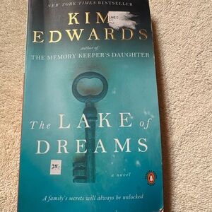 The Lake of Dreams by Kim Edwards - Teal Cover